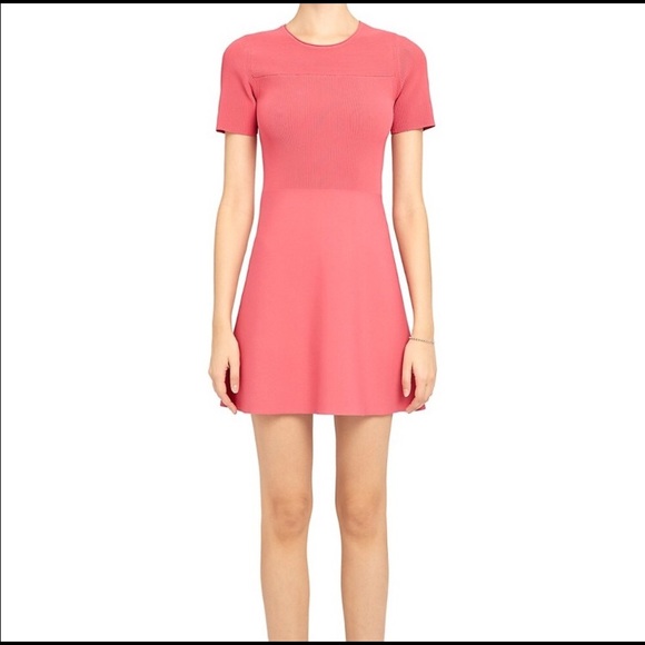 🌸 Theory NWT Otto Flare Dress Size S 🌸 - Picture 2 of 9
